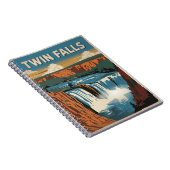 Carnet Twin Falls Idaho (Côté Droit)