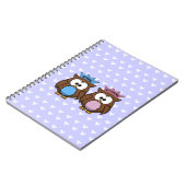 Carnet twin owl princess (Côté gauche)