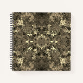Carnet Twirlers colorés Abstraits / Miroir / Sepia / (Devant)