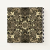 Carnet Twirlers colorés Abstraits / Miroir / Sepia / (Dos)