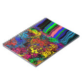 Carnet Twirlers colorés Abstraits / Poussés / Spirale (Côté gauche)