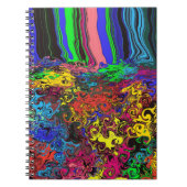 Carnet Twirlers colorés Abstraits / Poussés / Spirale (Devant)