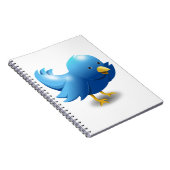 Carnet Twitter bird logo (Côté Droit)