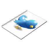 Carnet Twitter bird logo (Côté gauche)