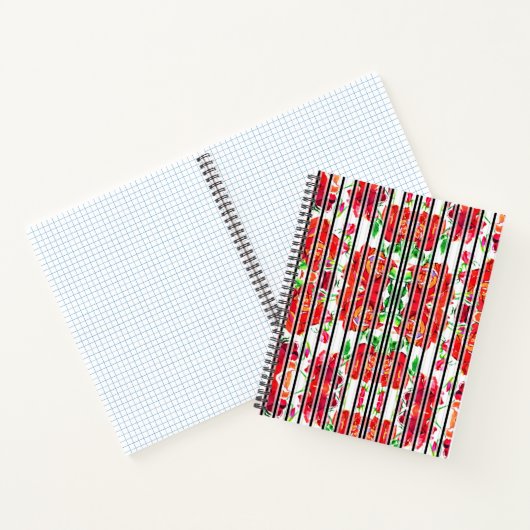 Carnet Two floral-patterned spiral notebooks  (Intérieur)