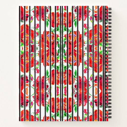 Carnet Two floral-patterned spiral notebooks  (Dos)