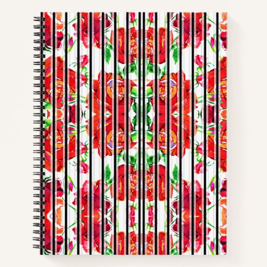 Carnet Two floral-patterned spiral notebooks  (Devant)