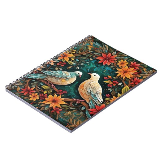 Carnet Two Turtle Doves (Côté gauche)