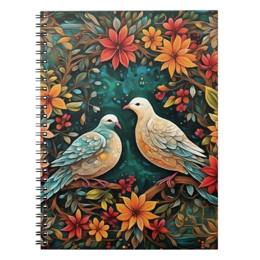 Carnet Two Turtle Doves (Devant)