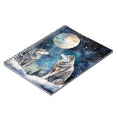 Carnet Two Wolves in Winter (Côté gauche)