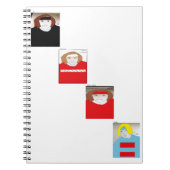 Carnet Ty, Gabriel, John James et Nick" Dessin (Devant)