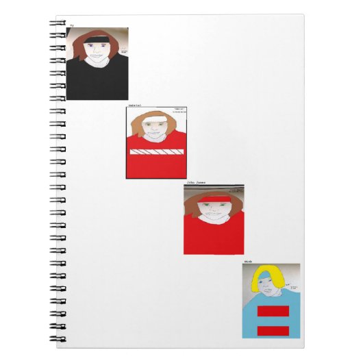 Carnet Ty, Gabriel, John James et Nick" Dessin (Devant)