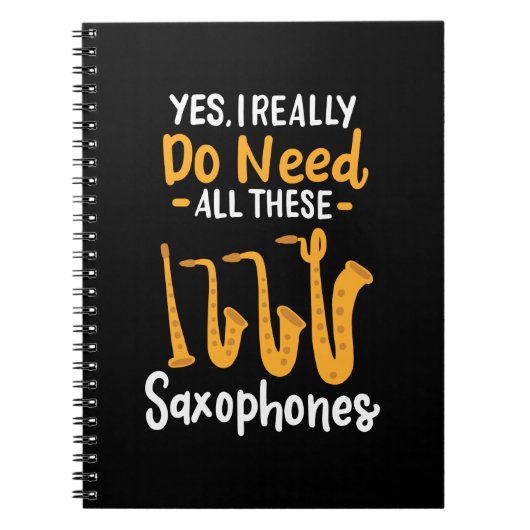 Carnet Types de saxophone (Devant)