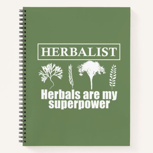 Carnet Types d'herboristes (Devant)