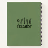 Carnet Types d'herboristes (Dos)