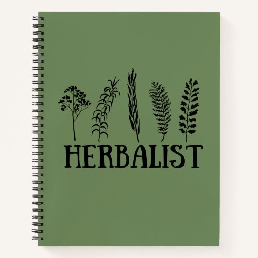 Carnet Types d'herboristes (Devant)