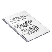 Carnet Typewriter haiku (Côté Droit)