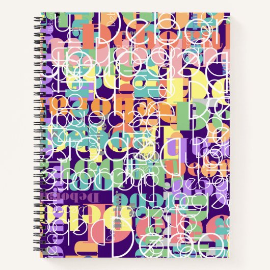 Carnet Typographie (Devant)