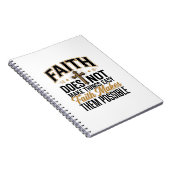 Carnet Typographie chrétienne Faith Makes Them Possible D (Côté Droit)