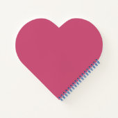 Carnet Typographie D'Amour Rétro Sur Les Rayures De Couch (Dos)