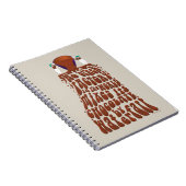 Carnet Typographie de cascade au chocolat Willy Wonka (Côté Droit)