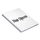 Carnet Typographie de la reine Nap (Côté Droit)