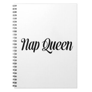 Carnet Typographie de la reine Nap