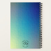 Carnet Typographie de l'artisanat du fabricant Gradient B (Verso)