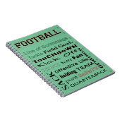 Carnet typographie du FOOTBALL (Côté Droit)