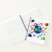 Carnet Typographie éducative pour amateur de sciences (Intérieur)