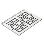 Carnet Typographie hébraïque : Shalom Shalom (Côté gauche)