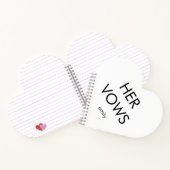 Carnet Typographie simple N'importe quelle couleur Ses Vo (Intérieur)