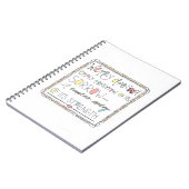 Carnet typographie tirée par la main - citation de boom (Côté gauche)