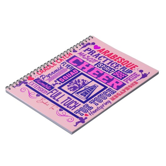 Carnet Typographie violette des filles    (Côté gauche)