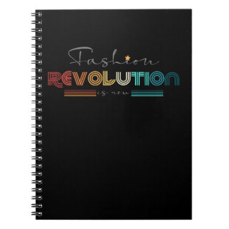 Carnet Typographique Rétro Fashion Revolution