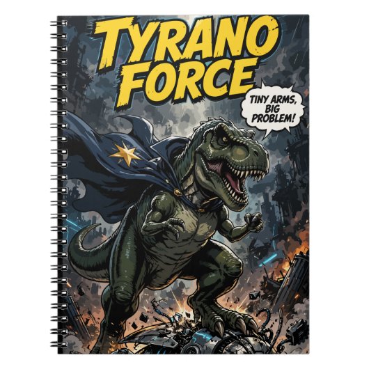 Carnet Tyranno Force: Tiny Arms, Big Problem! (Devant)