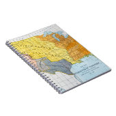 CARNET U.S. CARTE, 1776-1884 (Côté Droit)