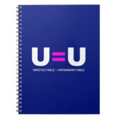 Carnet U=U VIH non détectable égale non transmettable (Devant)