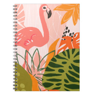Carnet UA Flamant rose Jungle II