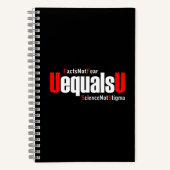 Carnet UEqualsU VIH Faits Pas peur Science Pas Stigmatism (Recto)