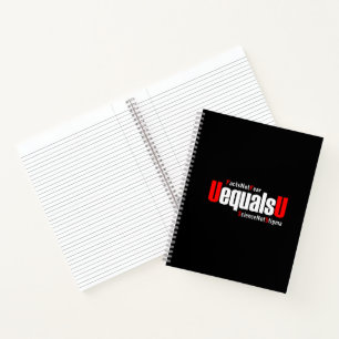 Carnet UEqualsU VIH Faits Pas peur Science Pas Stigmatism