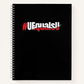 Carnet UEqualsU VIH Indétectable Art non transmettable (Devant)