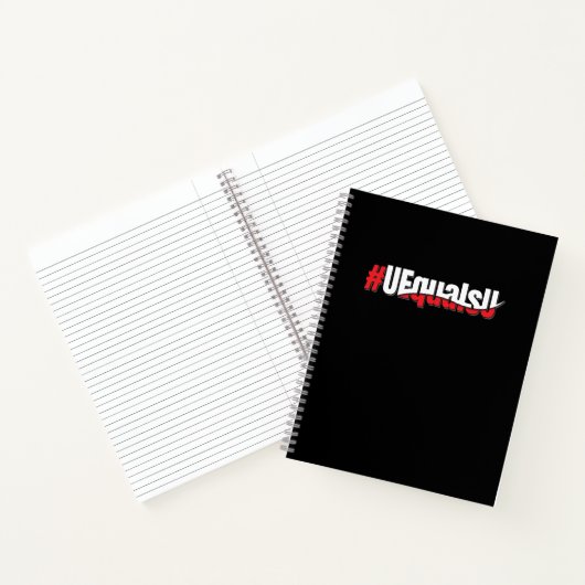 Carnet UEqualsU VIH Indétectable Art non transmettable (Intérieur)