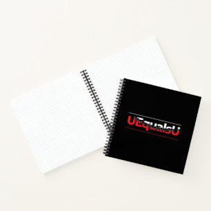 Carnet UEqualsU VIH Typographie indétectable Art
