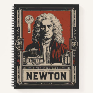 Carnet Ukiyo-e Newton   Portrait du génie scientifique