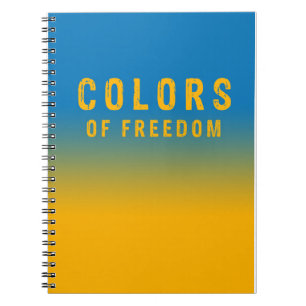 Carnet Ukraine, couleurs de la liberté