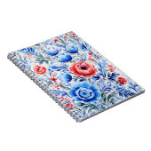 Carnet Ukrainian folk art pattern (Côté Droit)
