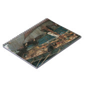 Carnet Ulysse et les sirènes par John William Waterhouse (Côté gauche)