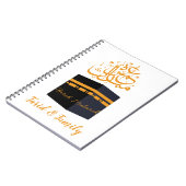 Carnet umrah moubarak (Côté gauche)