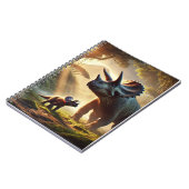 Carnet Un adulte majestueux Tricératops (Côté gauche)